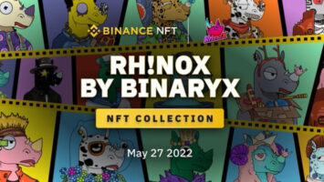 Binance NFT in High Spirits with Rh!noX by BinaryX NFT Collection