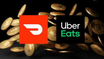 DoorDash and Uber Eats Partners BitPay