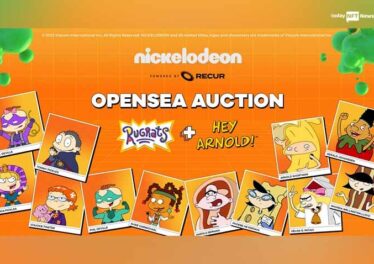 Nickelodeon's 12 NFTs on OpenSea