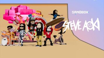 Steve Aoki’s avatars on The Sandbox
