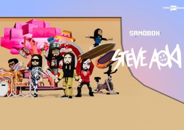 Steve Aoki’s avatars on The Sandbox