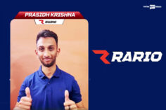 Cricketer Prasidh Krishna joins Rario