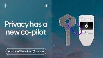 Trezor allows direct crypto purchases with MoonPay