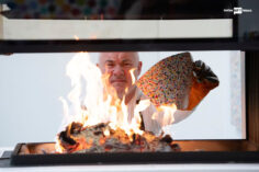 Damien Hirst burned artworks