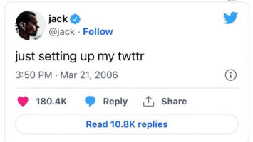 Jack Dorsey’s first Tweet as NFT
