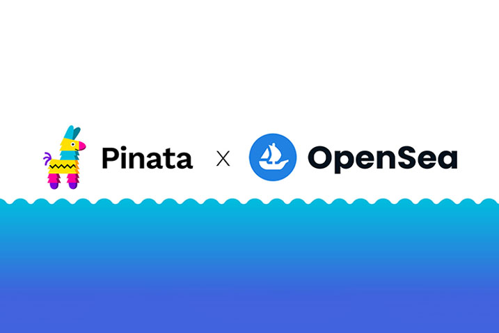 OpenSea partners with Pinata