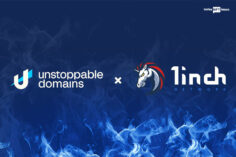 Unstoppable domains integrate with 1inch