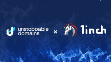 Unstoppable domains integrate with 1inch