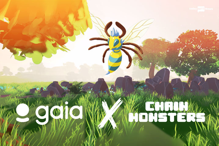 Chainmonsters NFTs on the Gaia Marketplace
