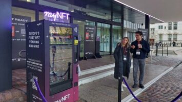 London NFT vending machine