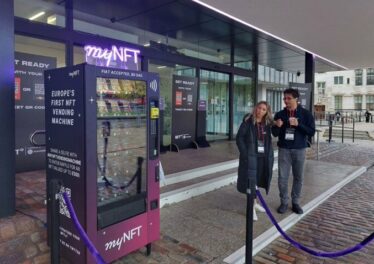 London NFT vending machine