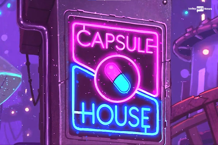 OpenSea's Capsule House Card NFT Collection
