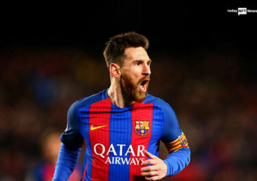 Lionel Messi game balls