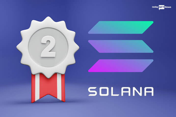Solana ranks second