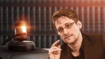 Edward Snowden auctioned off live