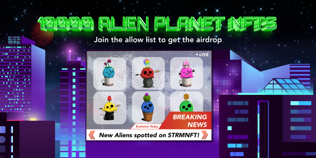 Alien Planet NFT Airdrop