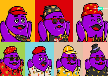 Limited Edition: McDonald’s Launches 2,000 Captivating Grimace Digital Collectibles