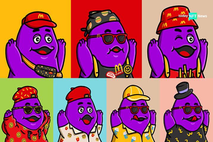 Limited Edition: McDonald’s Launches 2,000 Captivating Grimace Digital Collectibles
