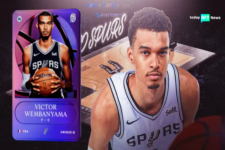 Victor Wembanyama's Digital Collectible Outperforms His Physical Trading Card